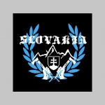 Slovakia čierna košela s krátkym rukávom 100%bavlna
